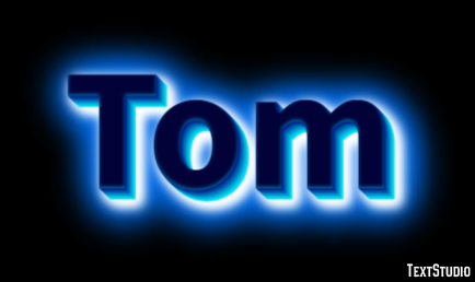 Tom Efeito do texto
