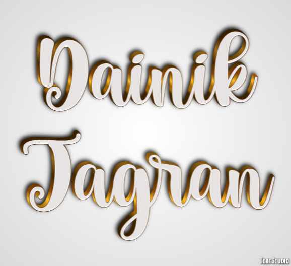 Dainik Jagran Metin Efekti