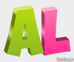 Al Text effect