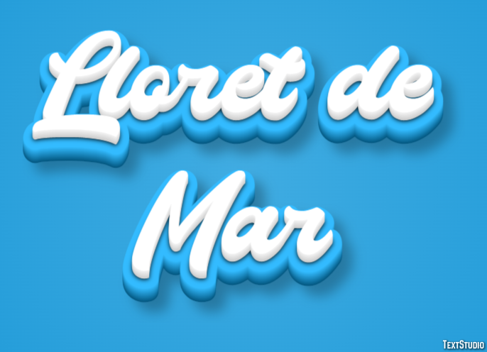 Lloret de Mar Efekt tekstowy