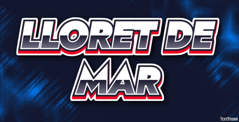 Lloret de Mar Efekt tekstowy