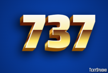 737 Effet de Texte