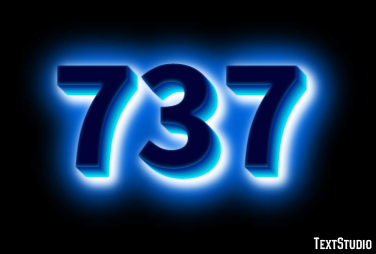 737 Effet de Texte