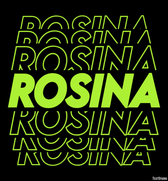 Rosina Effetto testo