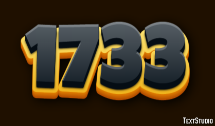 1733 Efekt tekstowy