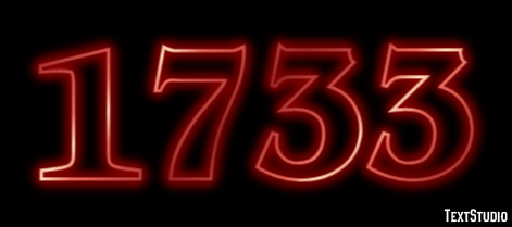 1733 Efekt tekstowy