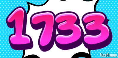 1733 Text Effect