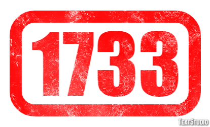 1733 Text Effect