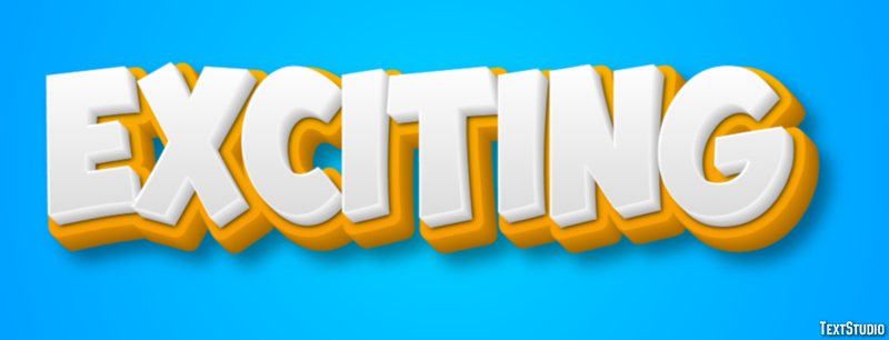 Exciting Text Effect
