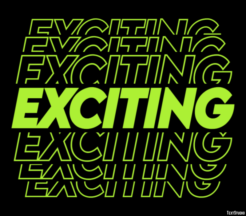 Exciting Text Effect