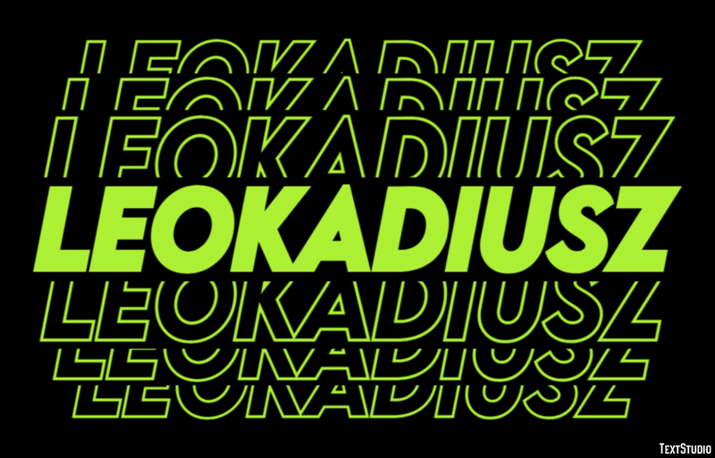 Leokadiusz Efekt tekstowy