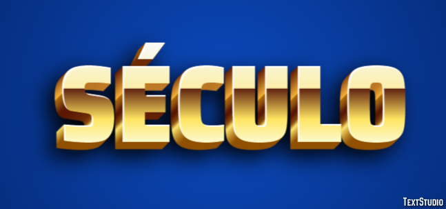 Século Efeito de texto