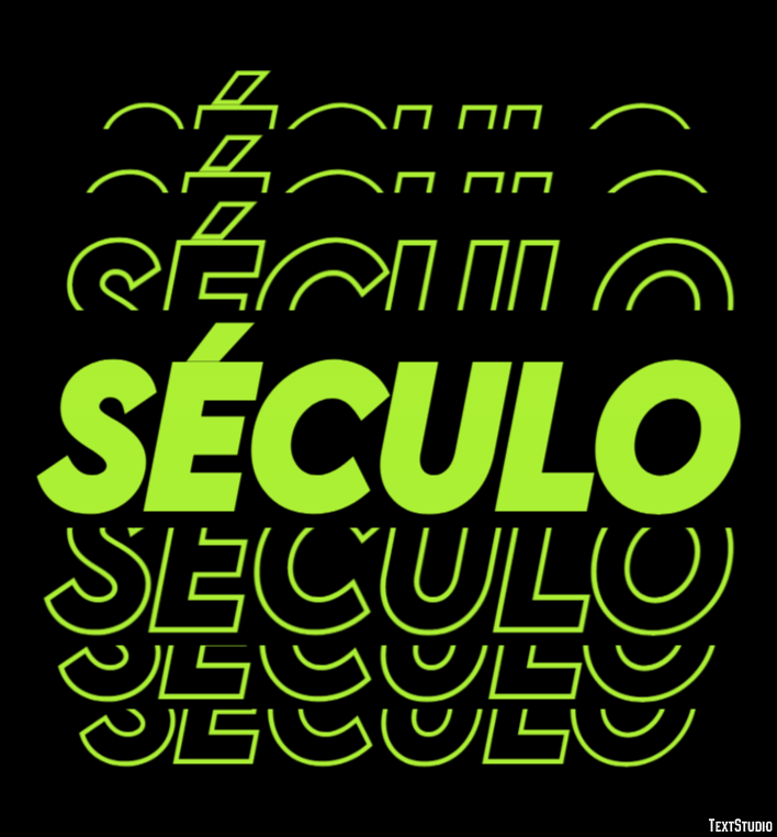 Século Tekst Effect