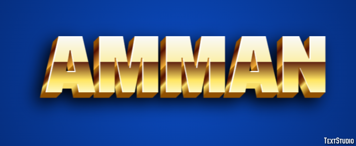 Amman Text Effect