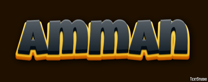 Amman Text Effect