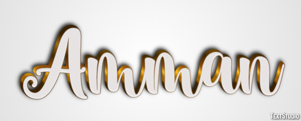 Amman Text Effect