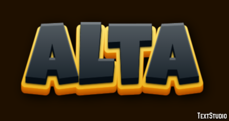 Alta Text Effect