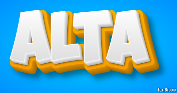 Alta Text Effect