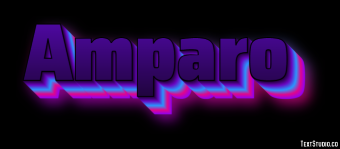 Amparo Text Effect