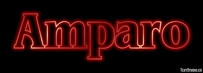 Amparo Text Effect