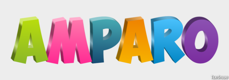 Amparo Text Effect