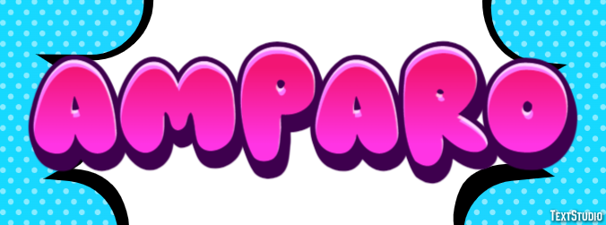 Amparo Text effect