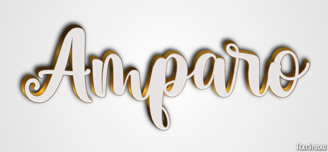 Amparo Text Effect