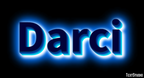 Darci Эффект текста