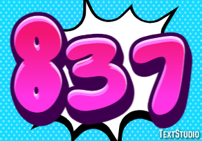 837 Text Effect