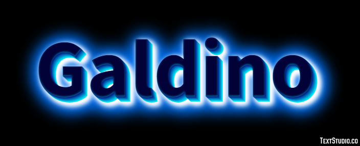 Galdino Effetto testo