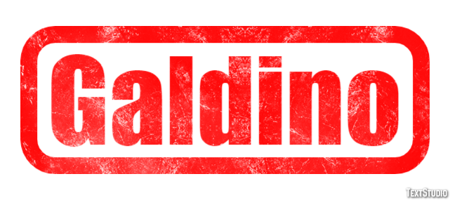 Galdino Effetto testo
