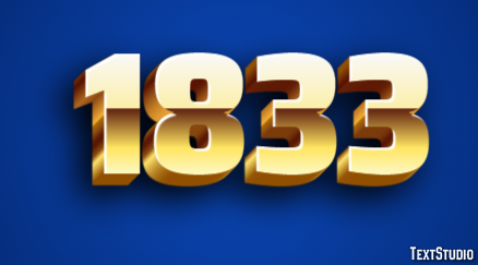 1833 Эффект текста