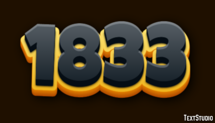 1833 Эффект текста