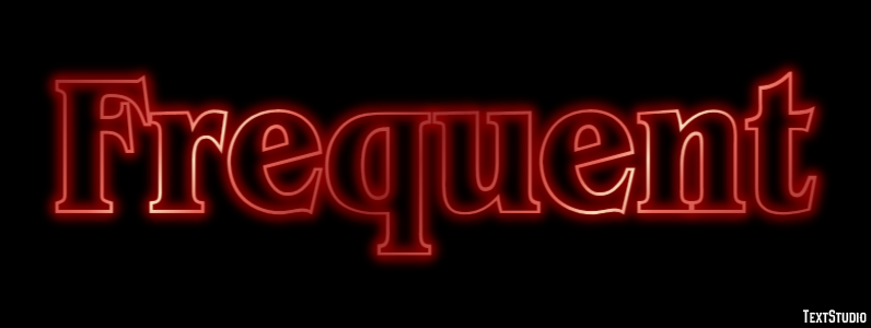 Frequent Text Effect