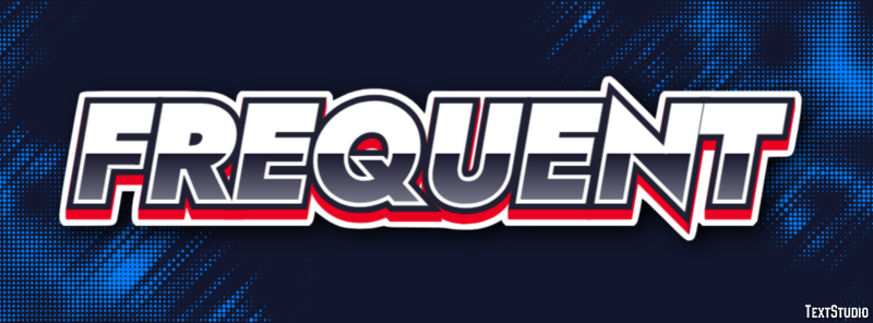 Frequent Text Effect