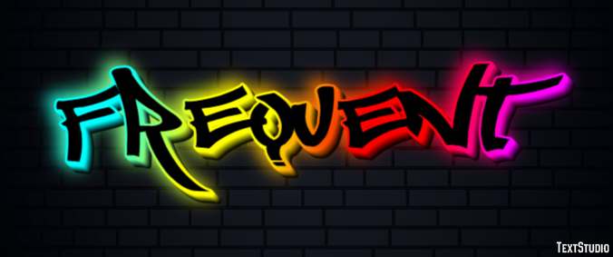 Frequent Text Effect