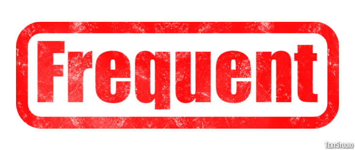 Frequent Text Effect