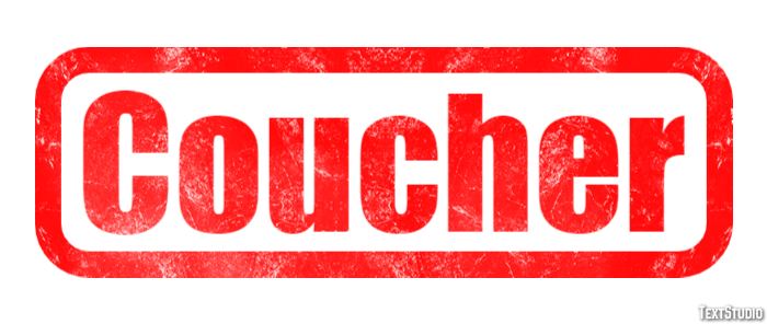 Coucher Efecto de texto