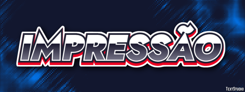 Impressão Efekt tekstowy