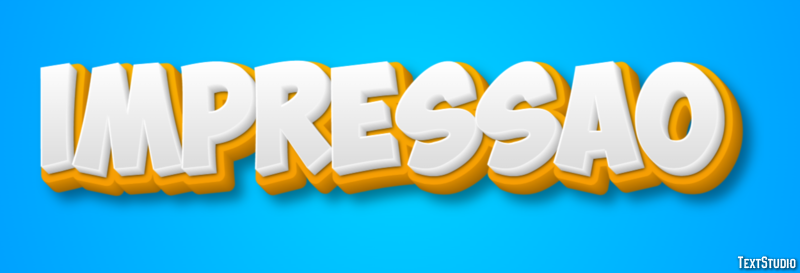Impressão Texteffekt