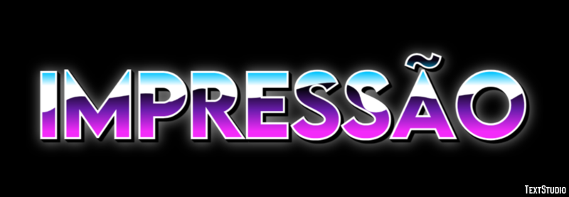 Impressão Efekt tekstowy