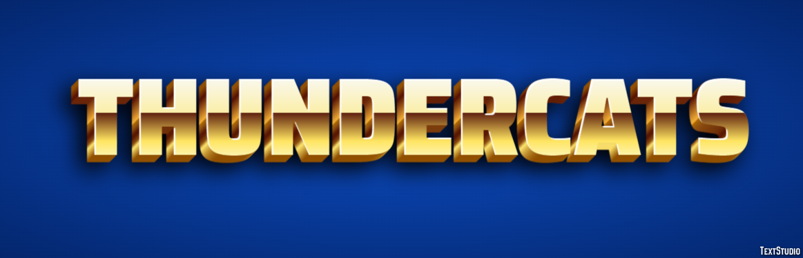 Thundercats Text Effect