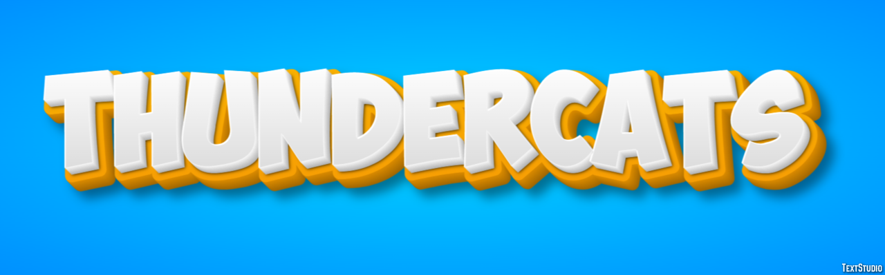 Thundercats Text effect