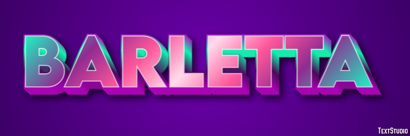Barletta Efekt tekstowy