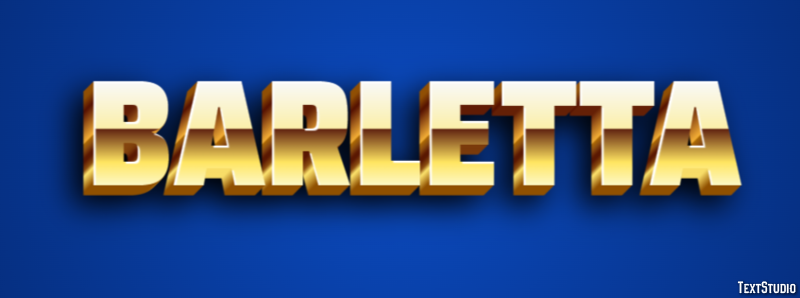 Barletta Efekt tekstowy