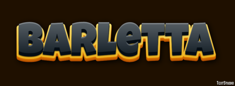 Barletta Efekt tekstowy