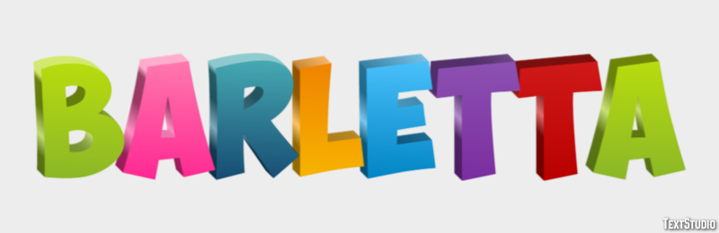 Barletta Efekt tekstowy
