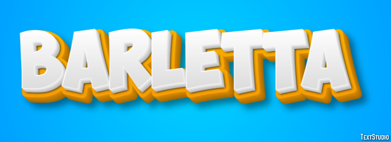Barletta Efekt tekstowy