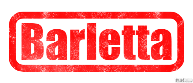 Barletta Efekt tekstowy