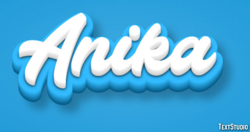 Anika Text Effect